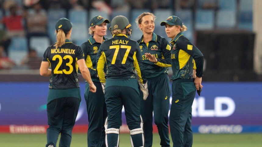 India's semi-final hopes take hit after Australia's huge win over Pakistan in Women's T20 World Cup