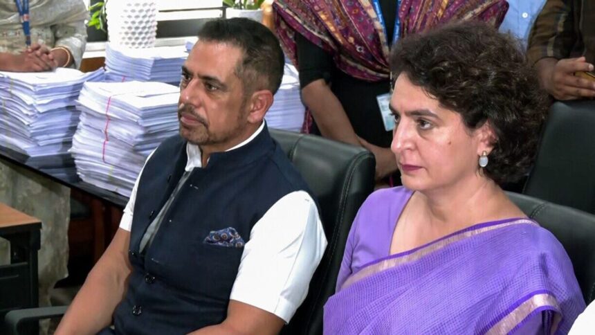 'Robert Vadra is crime master Gogo’: BJP challenges Priyanka's asset declaration, says 'People with SUVs, farmhouses...'