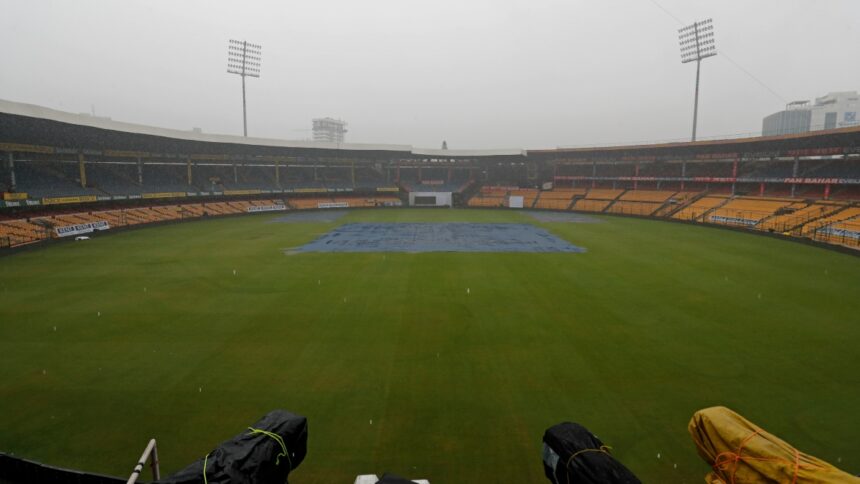 IND vs NZ 1st Test Bengaluru Day 4 weather report: What are chances of rain on penultimate day?