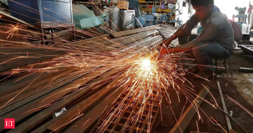 Business activity up in Oct, manufacturing outperforms services