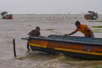 West Bengal and Odisha shift lakhs of people to cyclone shelters and relief camps ahead of cyclone Dana’s landfall