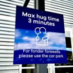 New Zealand airport imposes three-minute limit on hugs