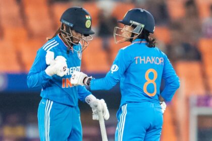 Radha Yadav, Saima Thakor fall short of breaking women's ODI world record after heroic fightback