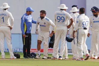 Rishabh Pant walks off injured during first Test against New Zealand in big blow for Indian camp