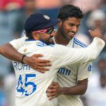 Washington Sundar's captivating spell puts India in front of New Zealand on day 1 of Pune Test