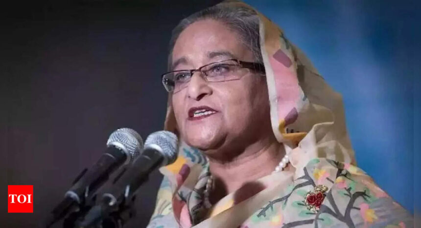 Bangladesh sends India formal note seeking extradition of Sheikh Hasina