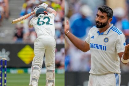 WATCH: Jasprit Bumrah dismisses India's bugbear Travis Head for a duck, sends off-stump cartwheeling