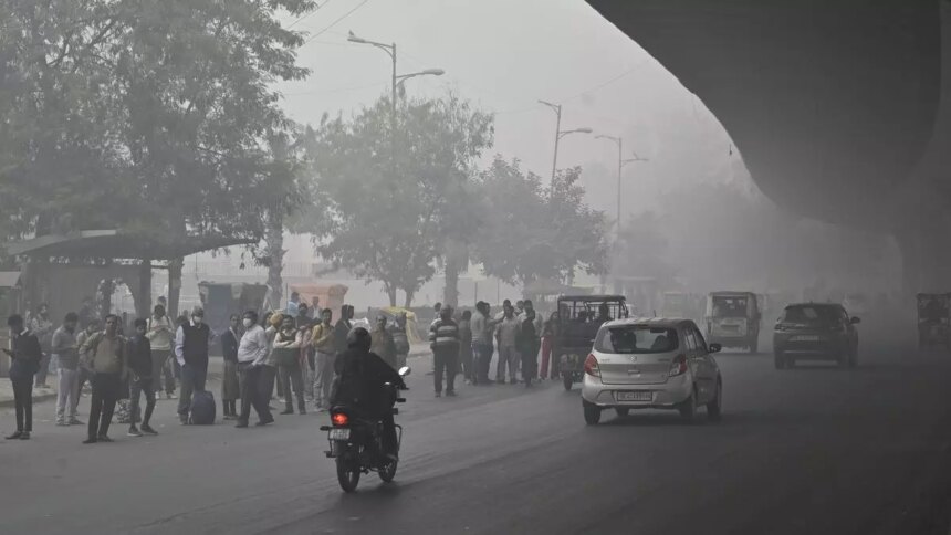 Delhi's air quality further deteriorates as city reels under cold wave conditions