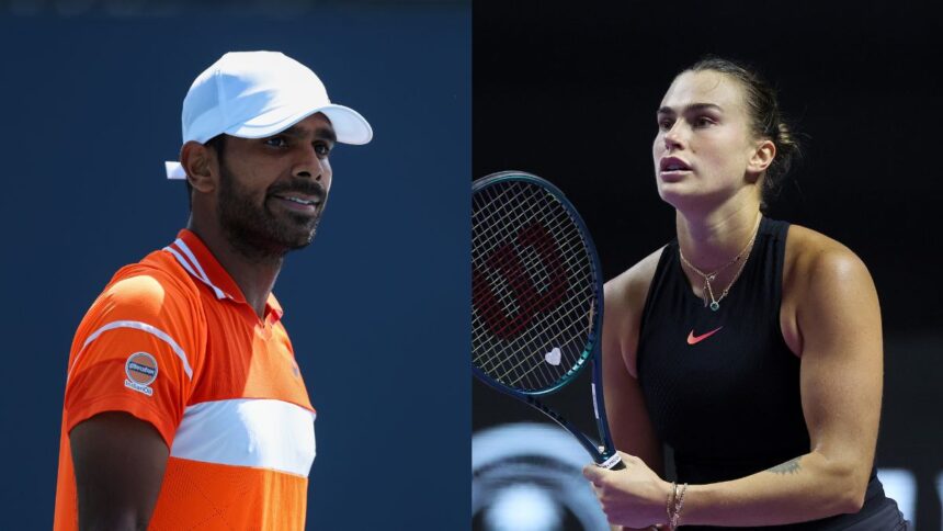 World Tennis League live streaming: How to watch Aryna Sabalenka, Sumit Nagal live in action on TV?