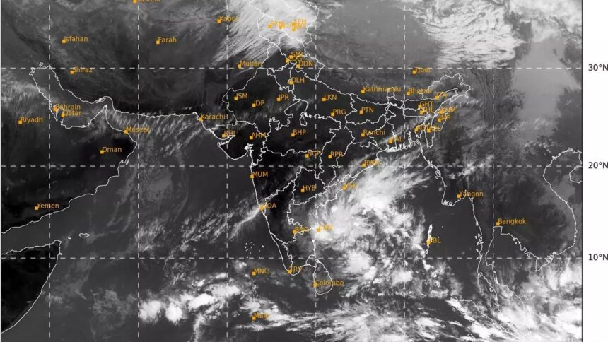 Cyclonic system over Bay of Bengal to bring heavy rain to Andhra Pradesh: IMD