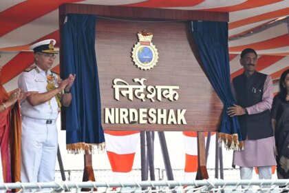 Survey ship INS Nirdeshak inducted into Navy