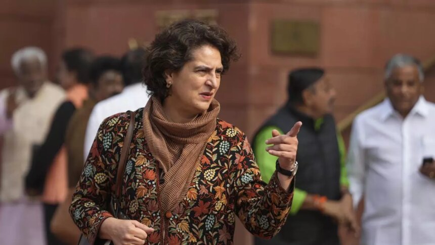 Priyanka Gandhi, Shrikant Shinde, Bansuri Swaraj to be part of Joint Committee to study bills for simultaneous polls