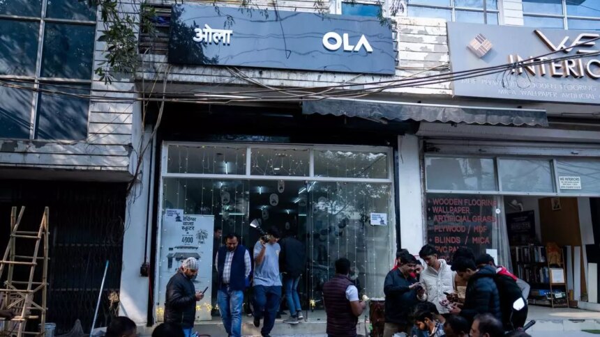 Ola Electric Shares: Rose 1.31%, after expanding its retail network to 4,000 stores