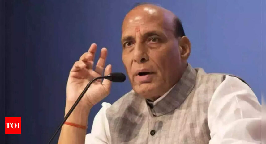 India 'not very lucky', can't sit quiet, unconcerned: Rajnath Singh to Armymen