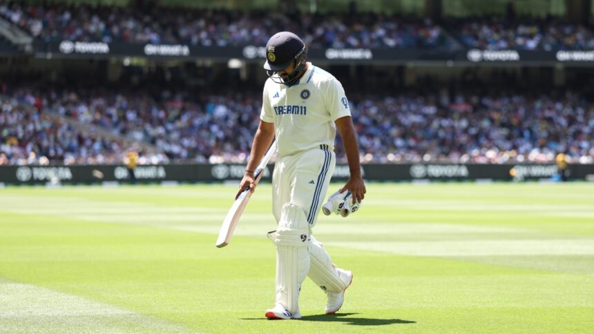 Rohit Sharma equals Sachin Tendulkar's all-time India record after Melbourne Test loss