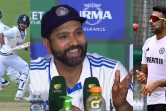 'Marwaoge yar': Rohit Sharma makes a gaffe, includes Pujara, Rahane in his Ashwin tribute - WATCH