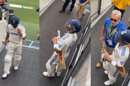 Virat Kohli confronts spectators at MCG after his 1st innings dismissal, security intervenes | WATCH