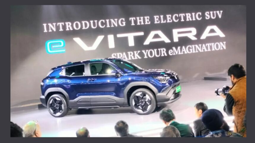 Auto Expo 2025: Maruti Suzuki launches Electric SUV e VITARA with over 500 km range