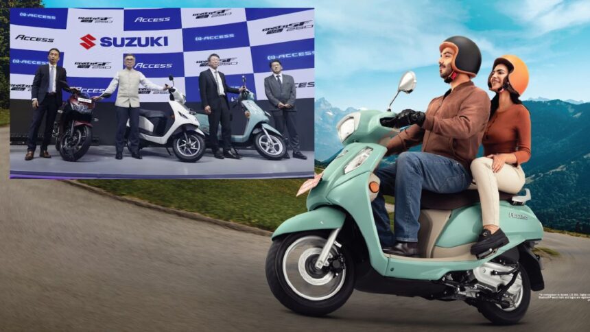 Auto Expo 2025: Suzuki Motorcycle India unveils e-Access Electric Scooter launched with 95 km range