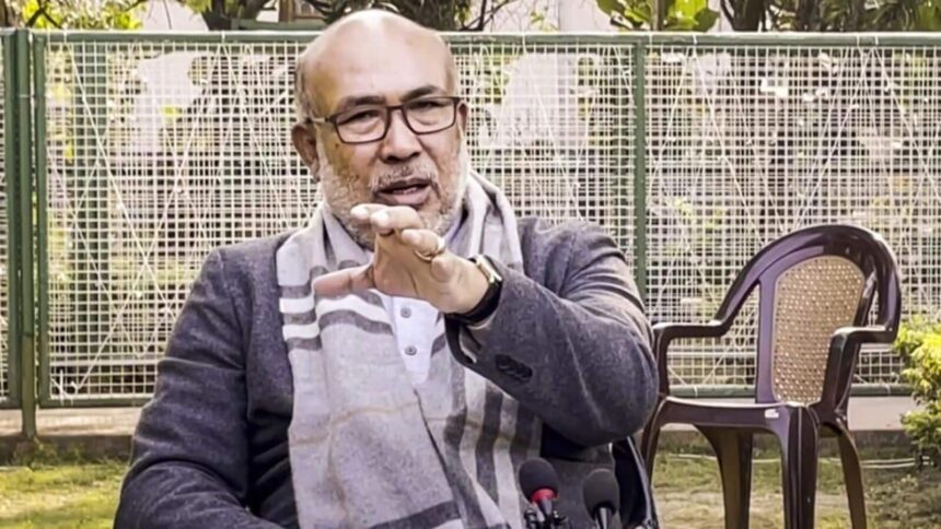 Manipur CM Biren Singh fires back at Jairam Ramesh ? ?because of the past sins of Congress?