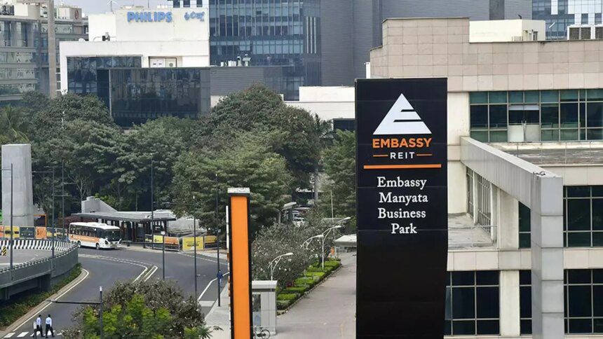 Embassy REIT posts record Q3 revenue, 13% jump in distributions