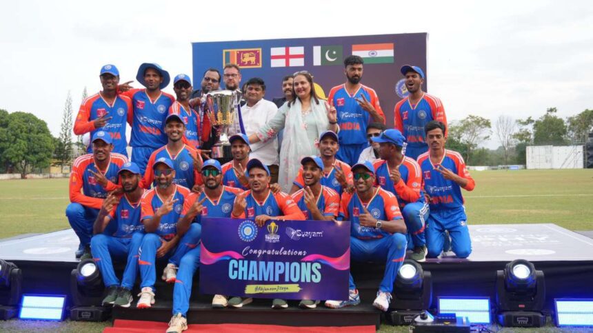 India outclass England by 79 runs to win PD Champions Trophy 2025