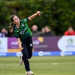 Ireland spinner Aimee Maguire reported for suspect bowling action in first ODI against India