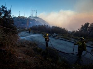 ‘I lost everything:’ Fire crews battle ‘unprecedented’ Los Angeles blazes