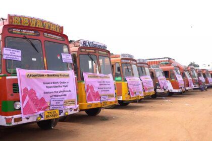 Truckers in Namakkal feel the pain of Sterlite plant closure