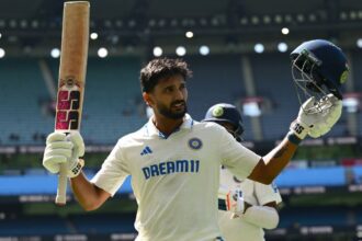 Nitish Reddy gains 20 places, Rohit Sharma slips to 40th position in latest ICC Test batting ranking