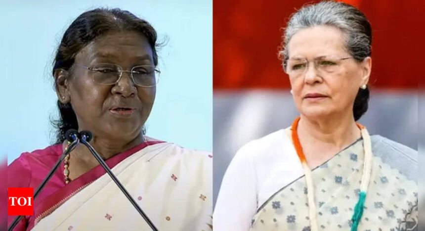 Rashtrapati Bhavan condemns Sonia Gandhi's remark on President Murmu: 'Comments in poor taste, hurt dignity of high office'