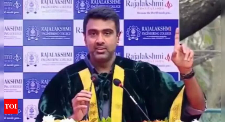 'Hindi is not national language': Ravichandran Ashwin at college event in Tamil Nadu