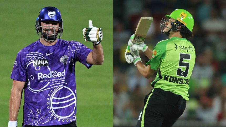 THU vs HUR, BBL Dream11 prediction: Best fantasy picks for Sydney Thunder vs Hobart Hurricanes match