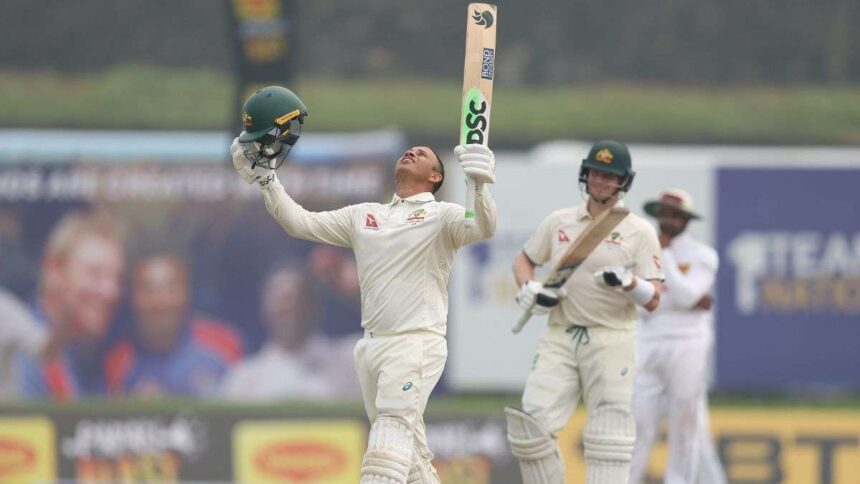 Usman Khawaja reflects on perspectives after career-saving century against Sri Lanka