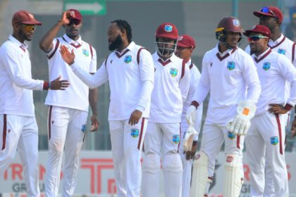 West Indies' tail wags to script men's Test history with the bat but Pakistan still on top in Multan