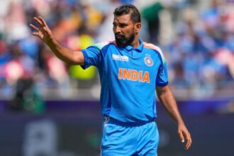 IND vs PAK: Injury scare for Mohammed Shami as he goes off the field with ankle pain