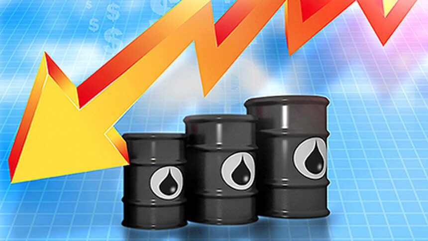 Crude oil futures head for third weekly decline 