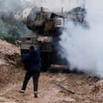 Why are Israeli tanks in the occupied West Bank?