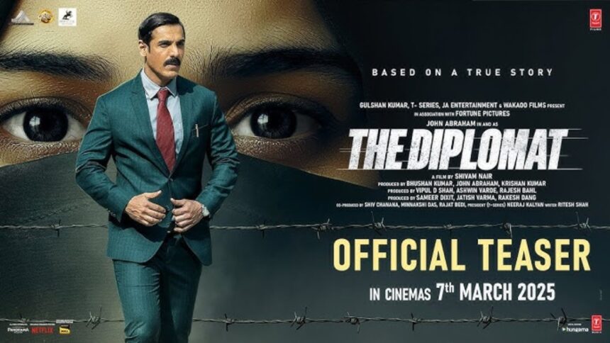 John Abraham’s political thriller The Diplomat trailer released, set to hit theatres on March 7