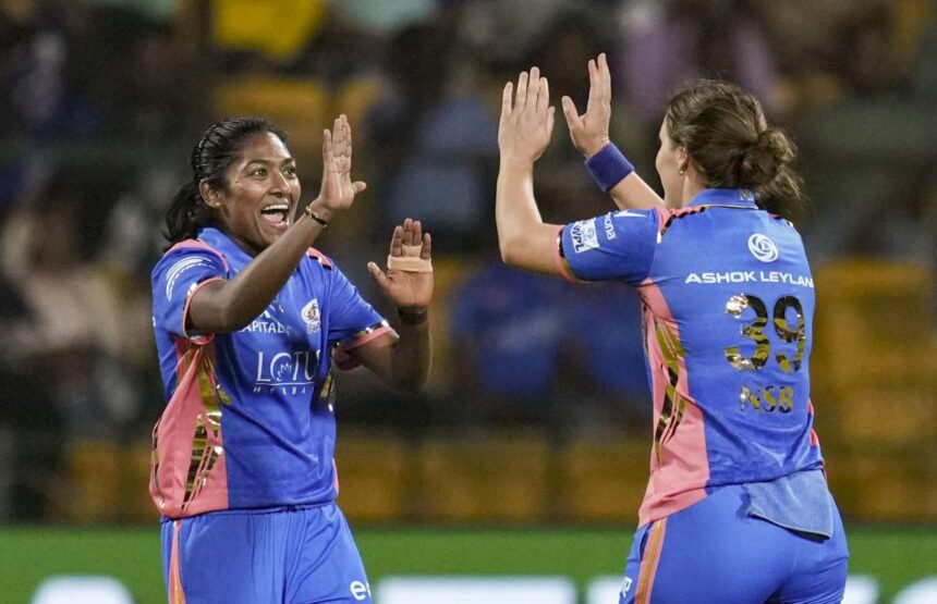 Hayley Matthews, Nat Sciver-Brunt’s historic partnership helps Mumbai Indians beat UP Warriorz