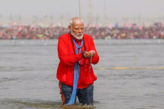 Maha Kumbh 2025: PM Modi takes holy dip at Sangam