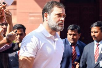 Politics News Today Live Updates on February 14, 2025: ‘Desh mein chuppi’: Rahul Gandhi takes ‘neeji mamla’ jibe at PM Modi over Adani queries in US