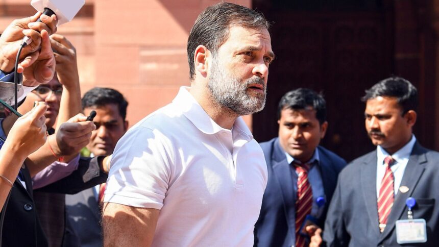 Politics News Today Live Updates on February 14, 2025: ‘Desh mein chuppi’: Rahul Gandhi takes ‘neeji mamla’ jibe at PM Modi over Adani queries in US