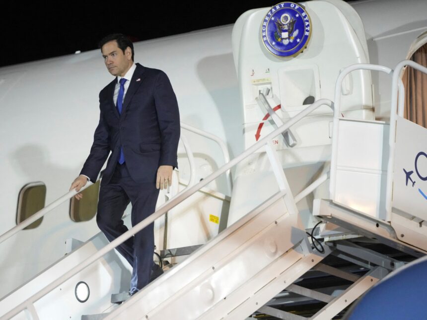 Rubio lands in Panama as Trump threatens to ‘take back’ canal