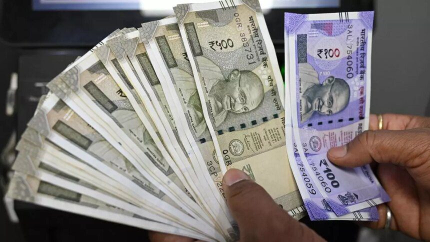 Rupee settles flat at 87.50 against USD after inching close to 88-level in intra-day trade