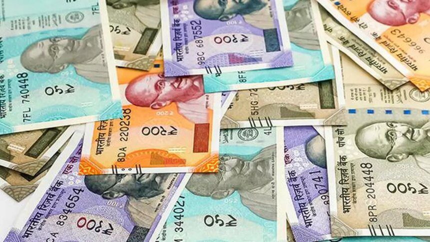 Rupee slumps 45 paise to hit record low of 87.95 against US dollar