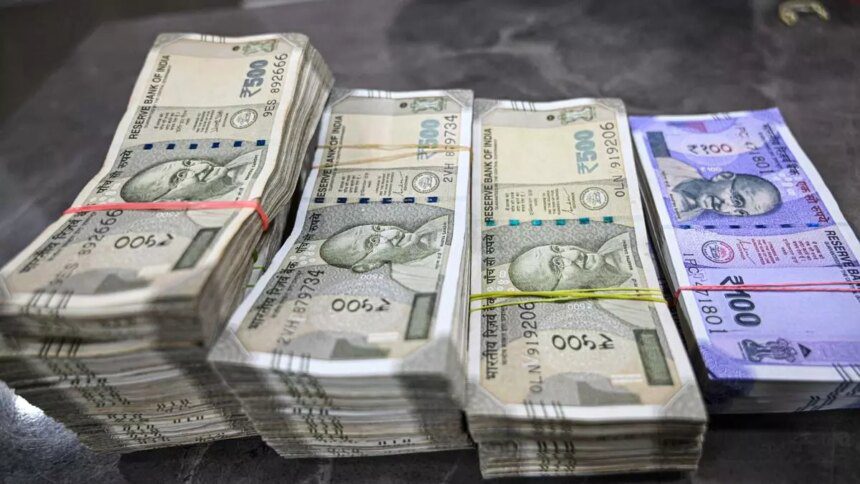 Rupee plunges 16 paise to close at record low of 87.59 against US dollar