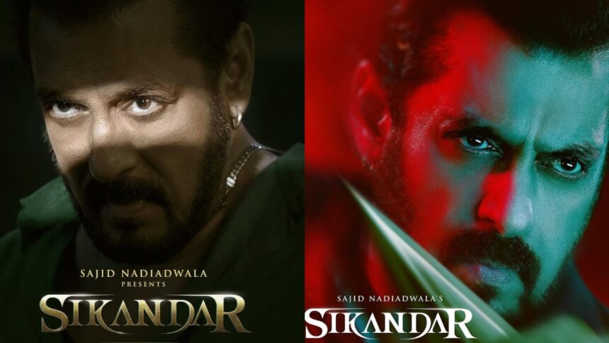 Sikandar makers share Salman Khan's fierce poster on Sajid Nadiadwala birthday | See Post