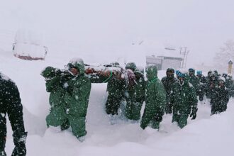 Avalanche traps 42 workers under snow near India-Tibet border