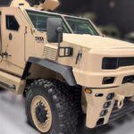 TASL showcases first Made in India Nato-complaint armoured vehicle for global market